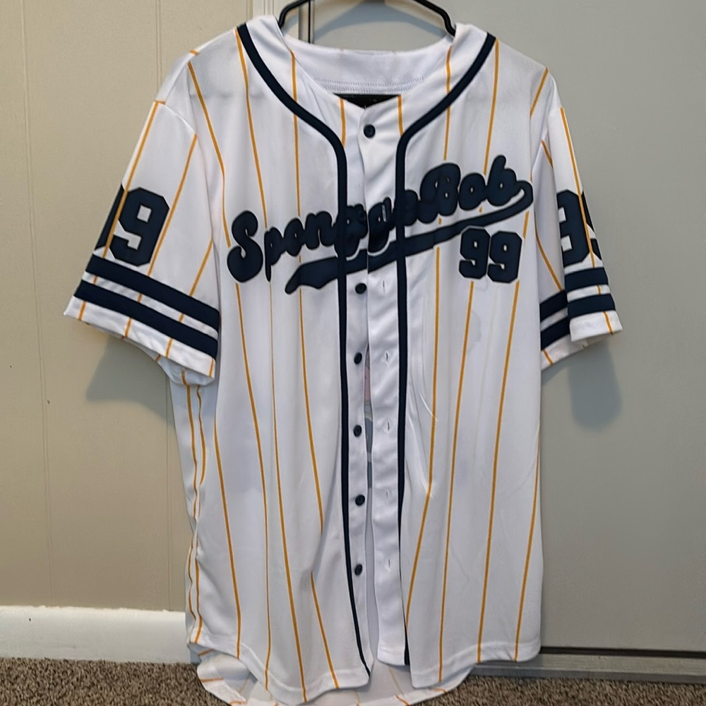 SpongeBob Baseball Jersey NWOT
